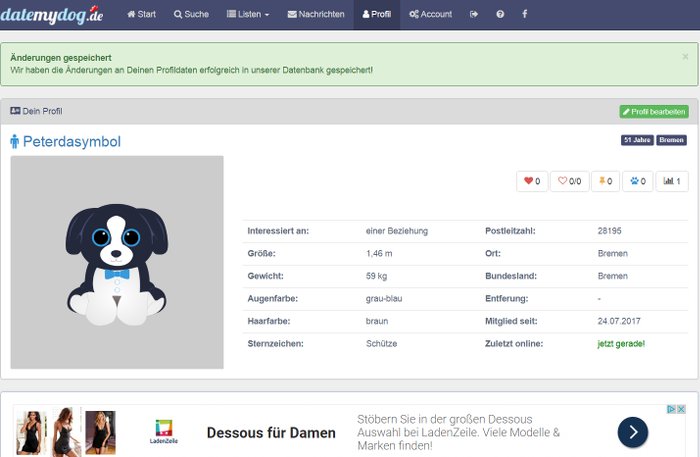 Dating portal fur hundebesitzer