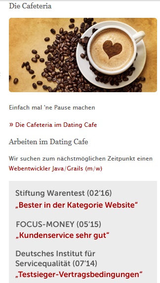 Datingcafe kostenlos