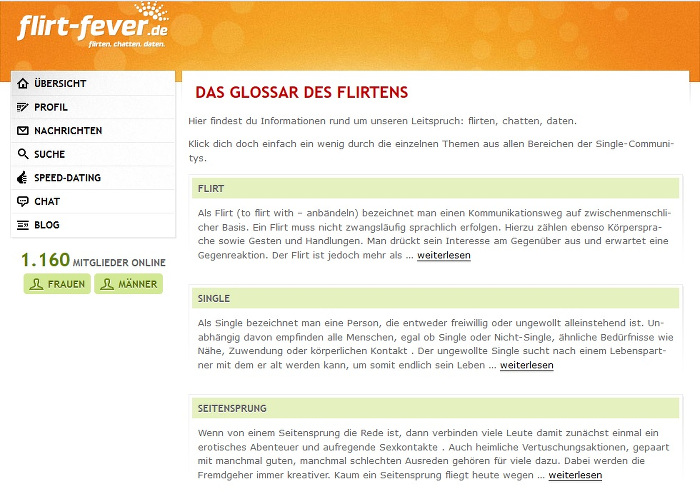 Flirten ohne absichten