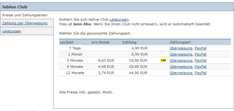 Kennenlernen lablue